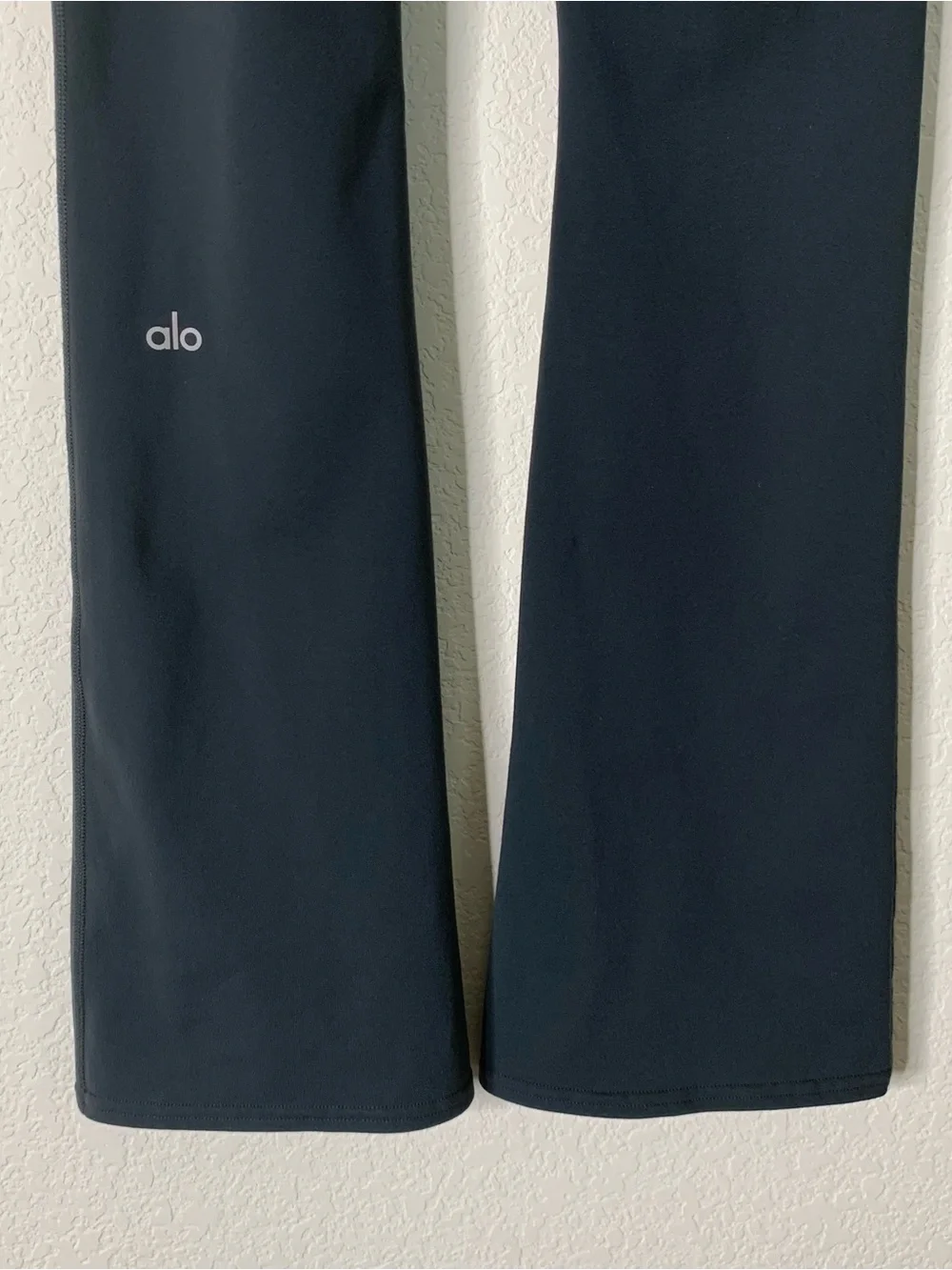 Alo yoga Womens gray airbrush high waisted 7/8 bootcut leggings XS